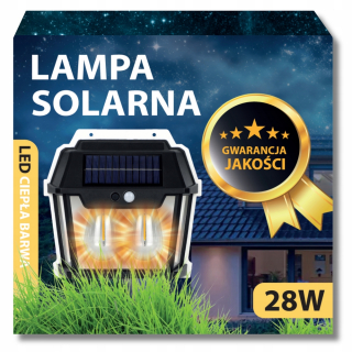 Pouličné svietidlo Red Garden 38 W 600 lm, solárne napájanie